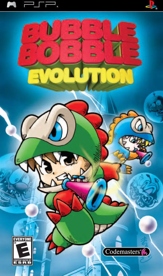 Capa de Bubble Bobble Evolution
