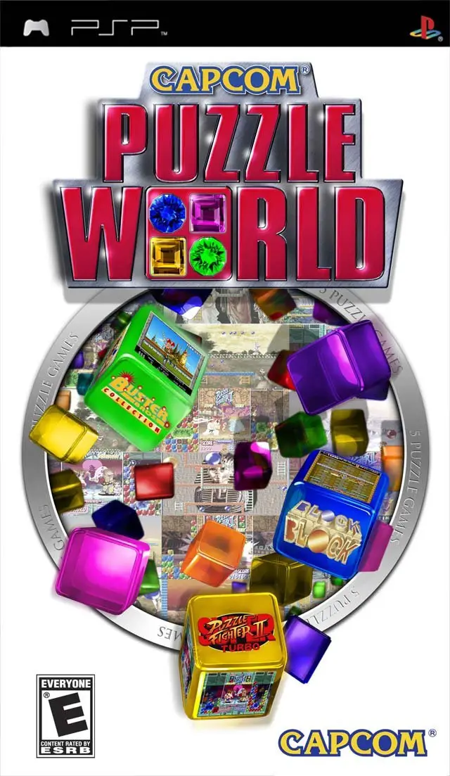 Capa de Capcom Puzzle World