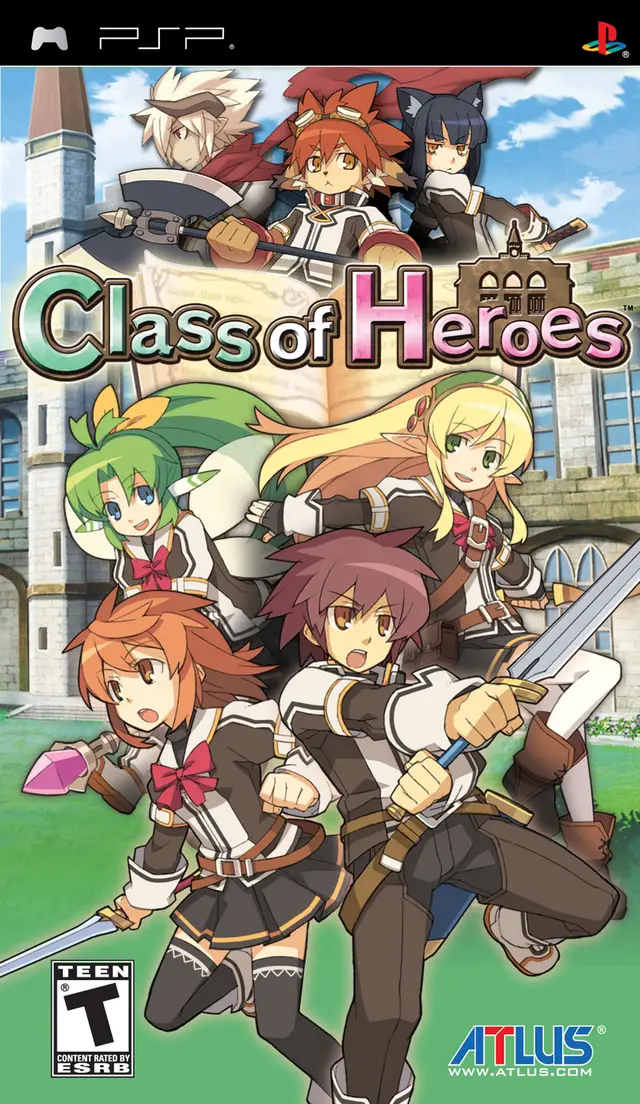 Capa de Class of Heroes