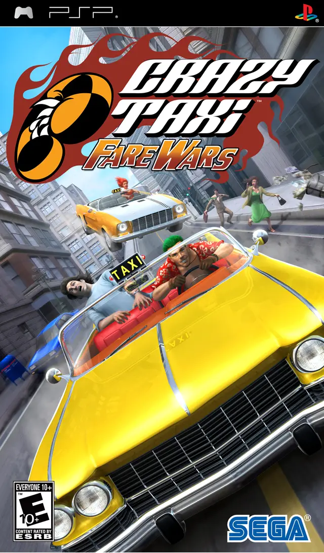 Capa de Crazy Taxi: Fare Wars