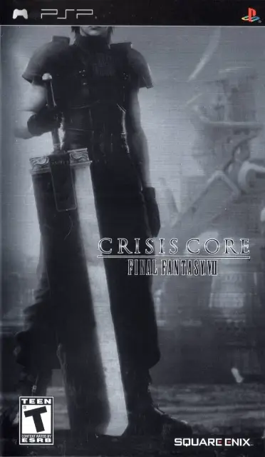 Capa de Crisis Core: Final Fantasy VII [Best Buy Exclusive Metallic Cover]
