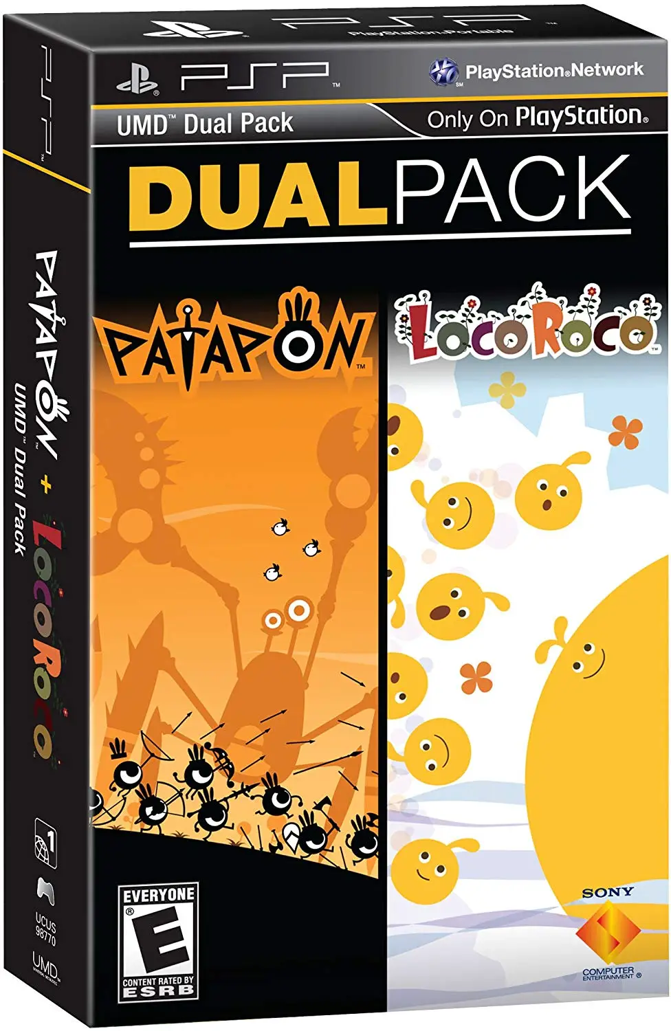 Capa de Dual Pack: Patapon + LocoRoco