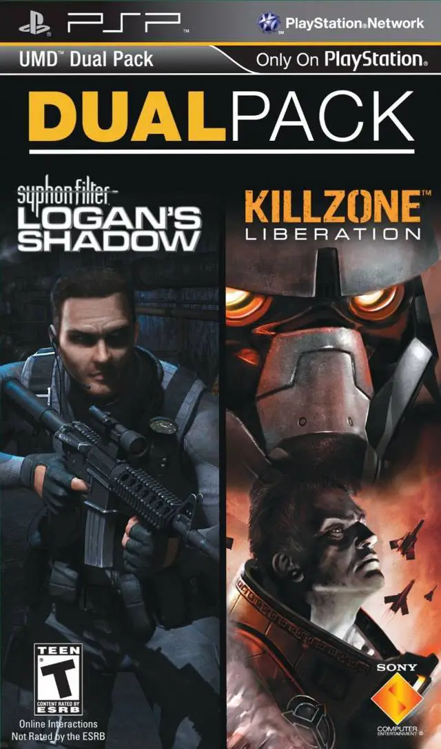 Capa de Dual Pack: Syphon Filter Logan's Shadow / Killzone Liberation