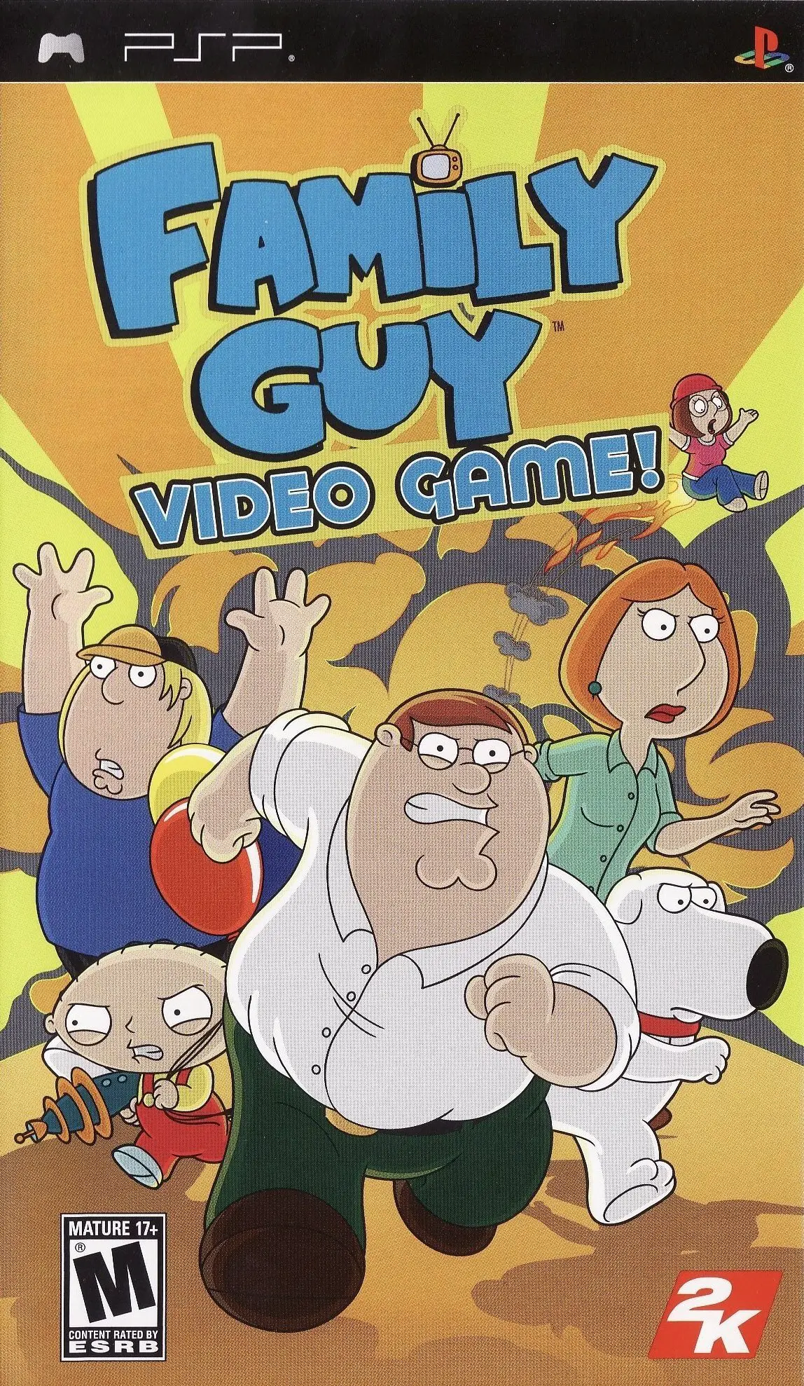 Capa de Family Guy Video Game!
