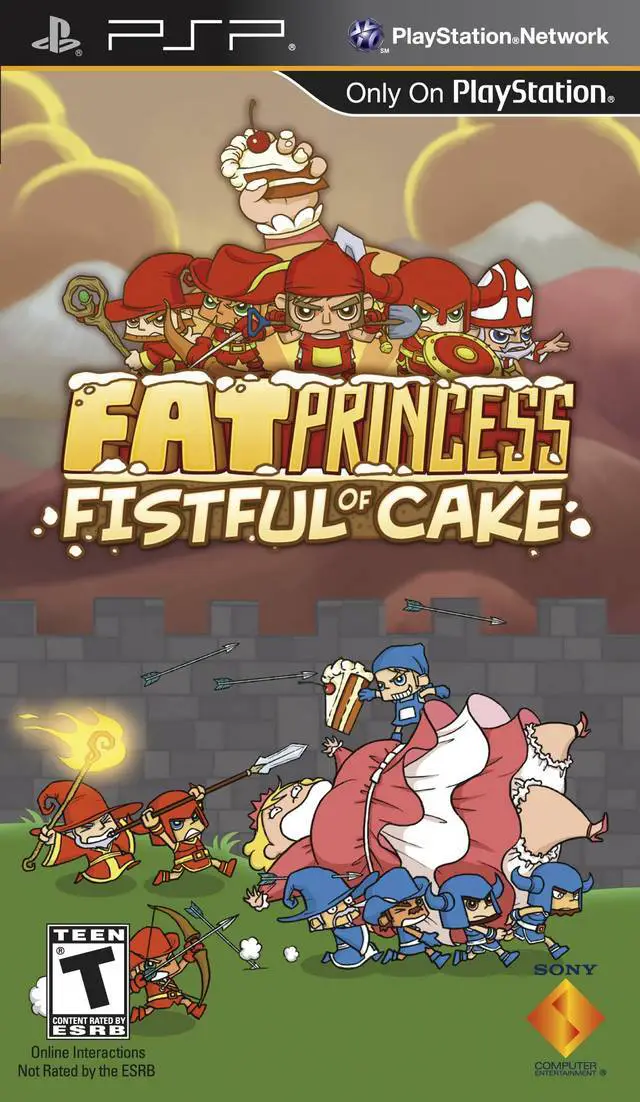 Capa de Fat Princess: Fistful of Cake