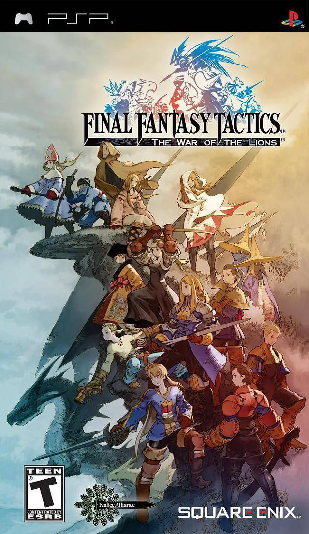 Capa de Final Fantasy Tactics: The War of the Lions