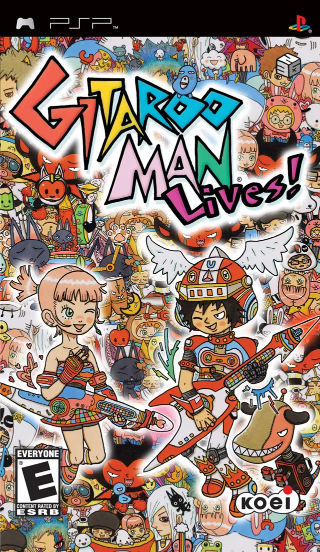 Capa de Gitaroo Man Lives!