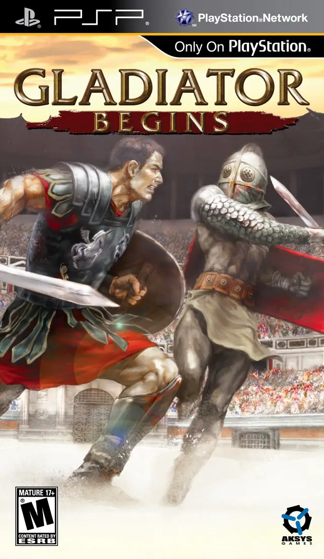 Capa de Gladiator Begins