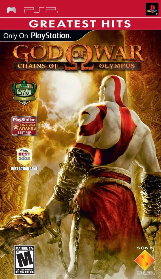 Capa de God of War: Chains of Olympus [Greatest Hits]
