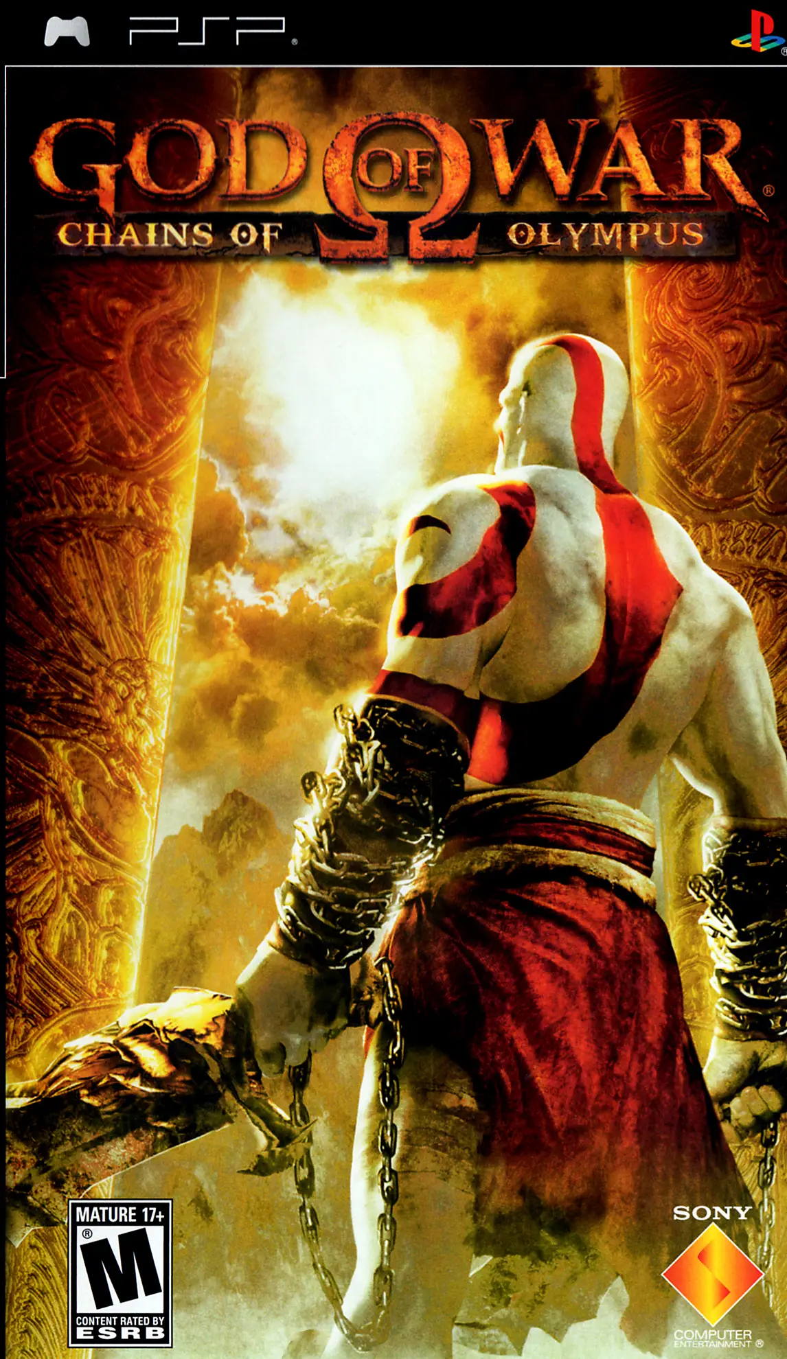 Capa de God of War: Chains of Olympus
