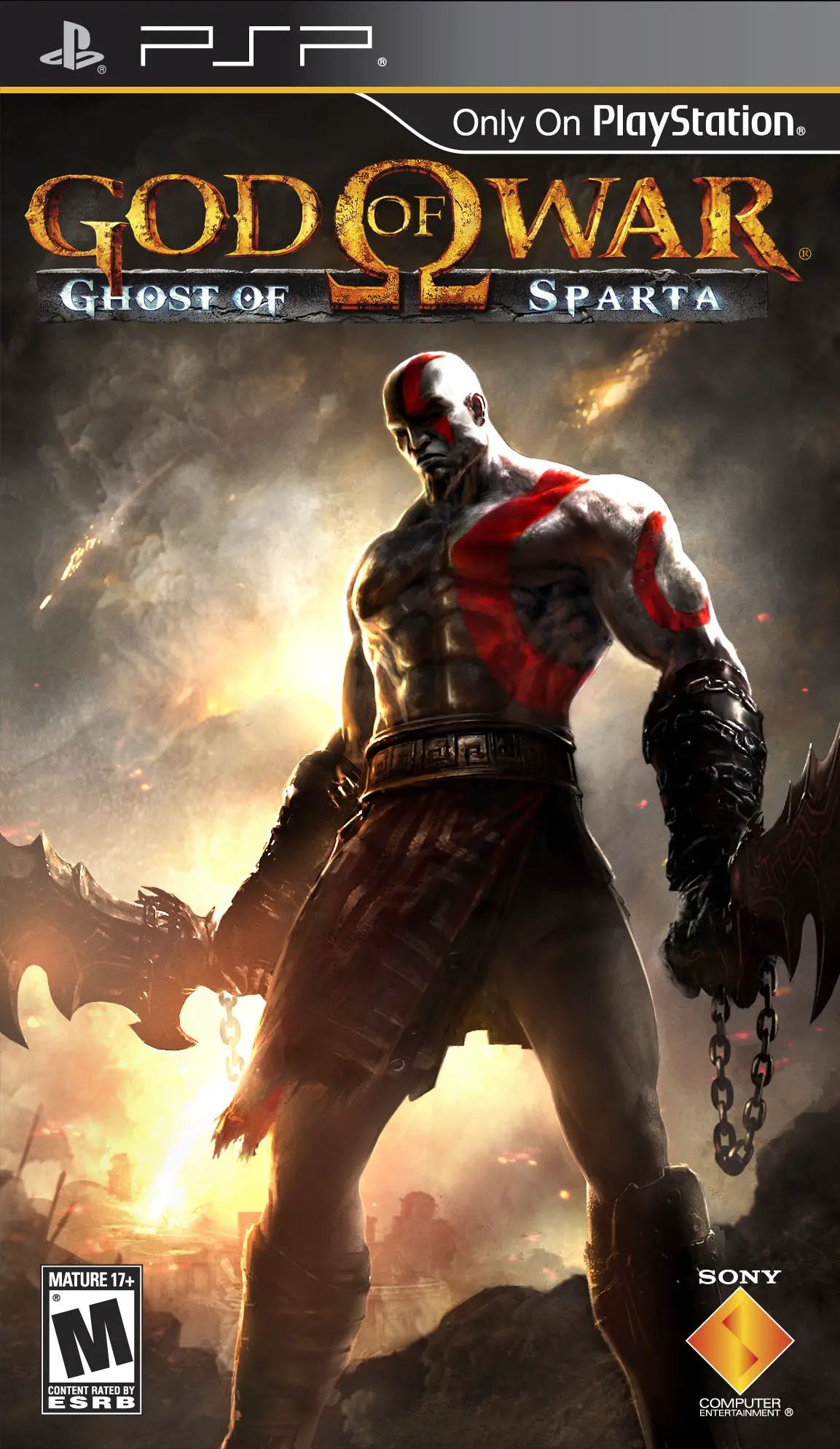 Capa de God of War: Ghost of Sparta