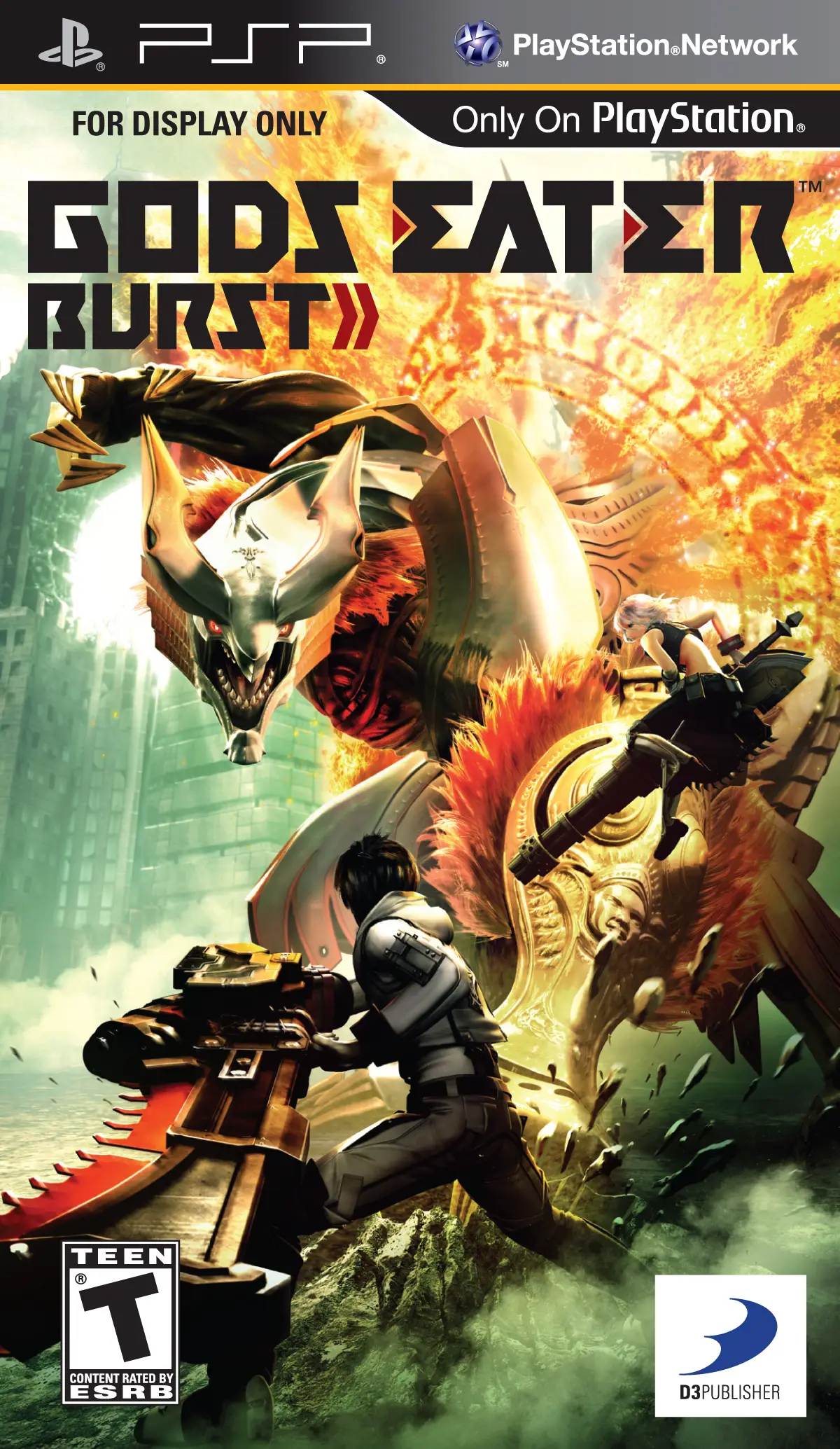 Capa de Gods Eater Burst