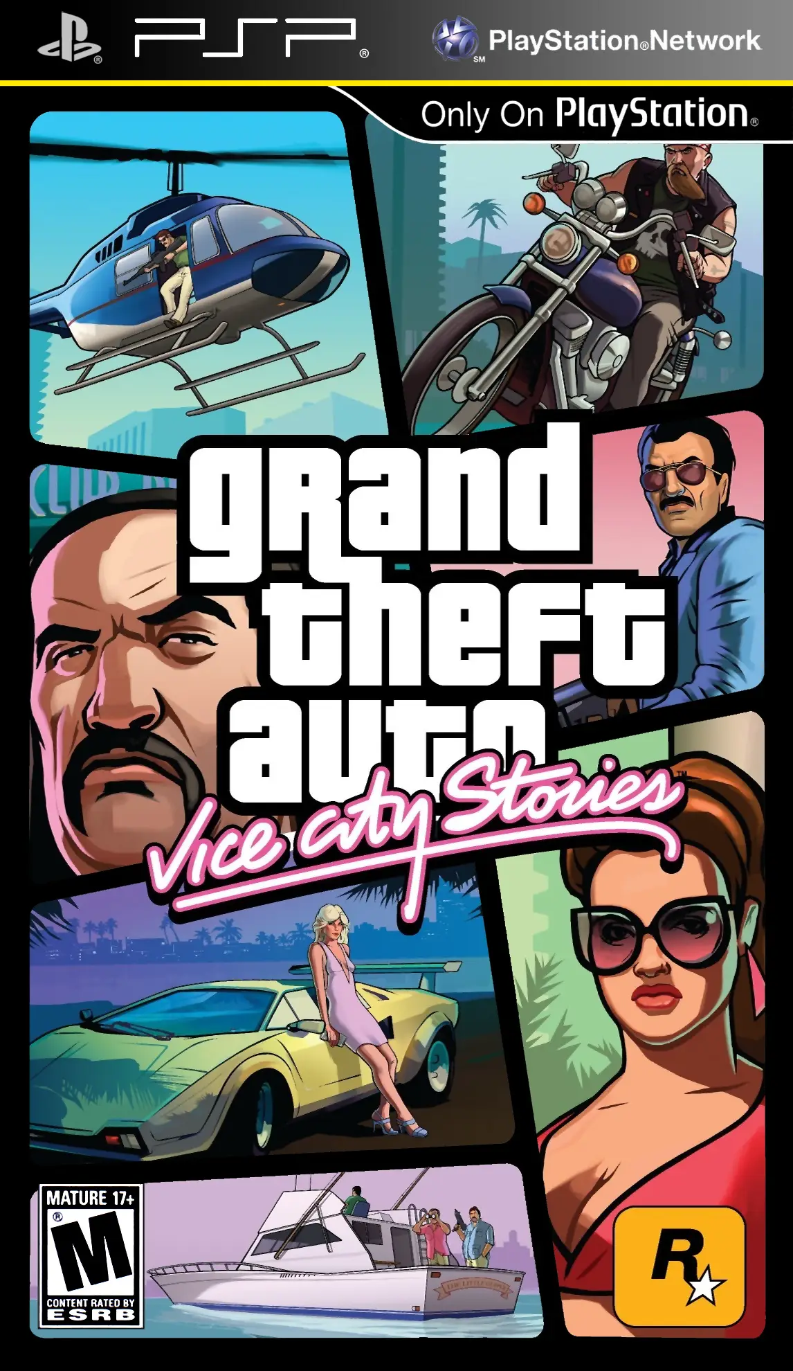 Capa de Grand Theft Auto: Vice City Stories