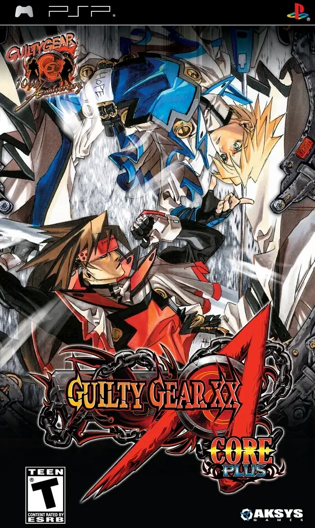 Capa de Guilty Gear XX Accent Core Plus