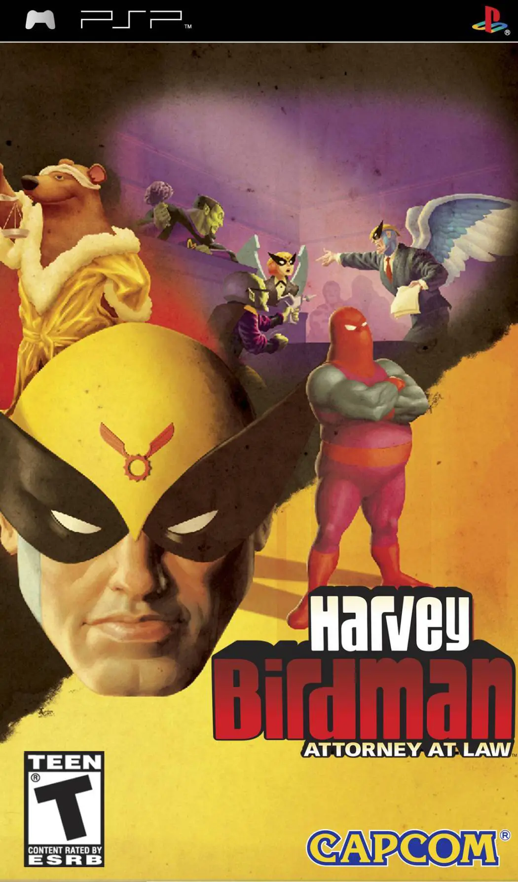 Capa de Harvey Birdman: Attorney at Law