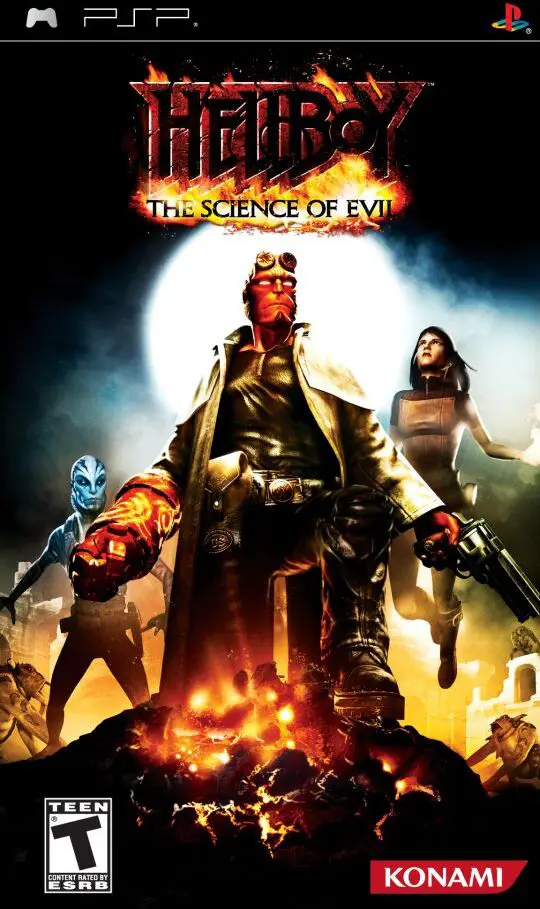 Capa de Hellboy: The Science of Evil