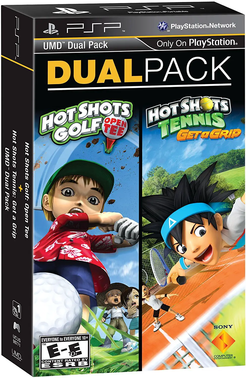 Capa de Hot Shots Golf Hot Shots Tennis Dual Pack