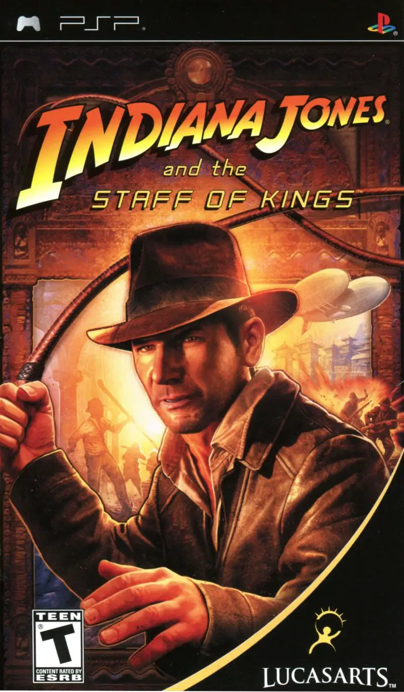 Capa de Indiana Jones And The Staff Of Kings