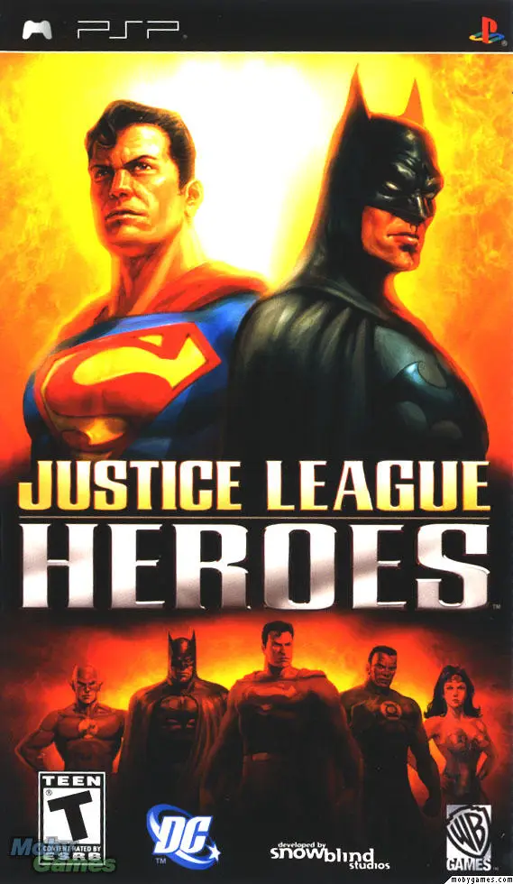 Capa de Justice League Heroes