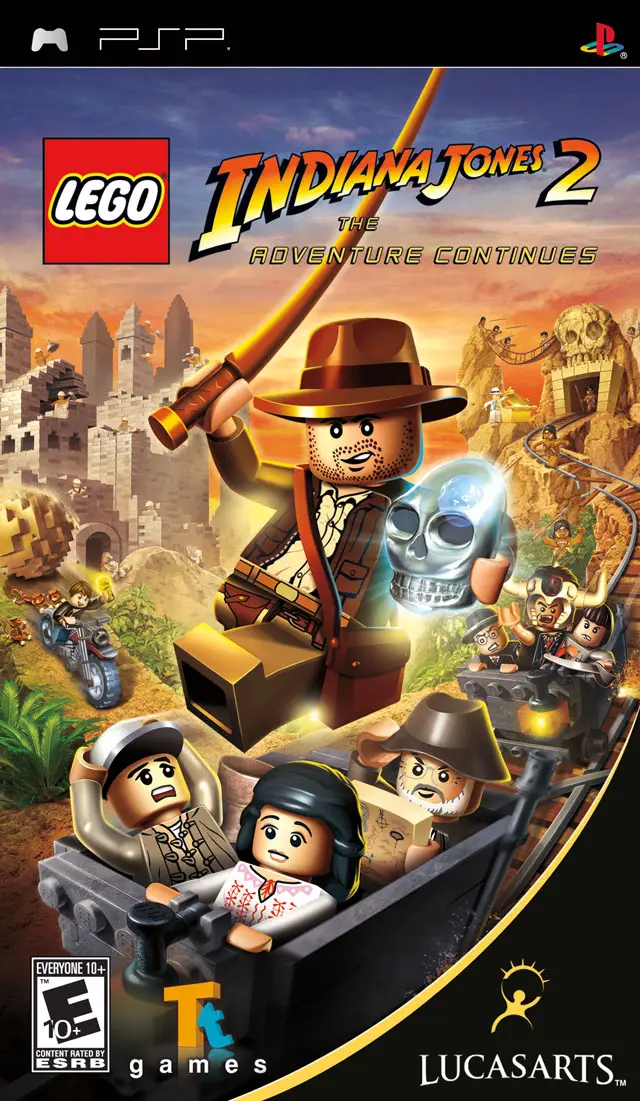 Capa de LEGO Indiana Jones 2: The Adventure Continues