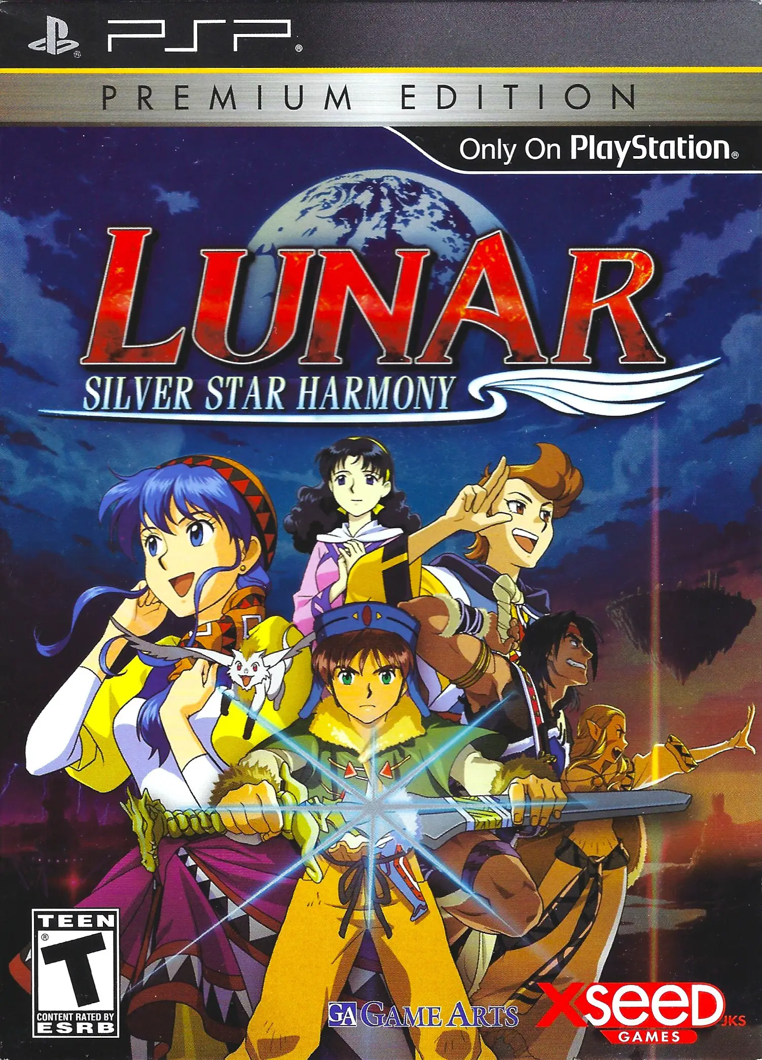 Capa de Lunar Silver Star Harmony [Premium Edition]