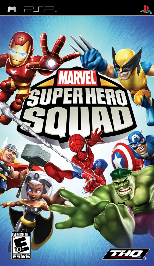 Capa de Marvel Super Hero Squad
