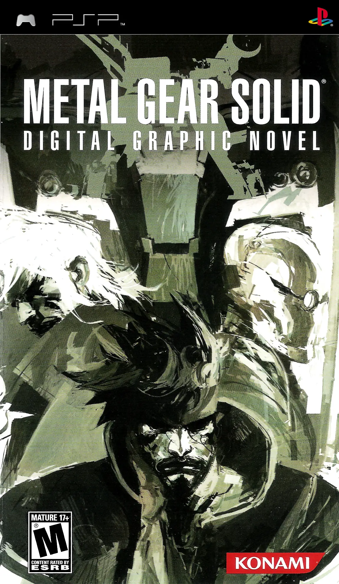 Capa de Metal Gear Solid: Digital Graphic Novel