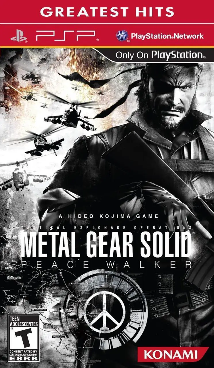 Capa de Metal Gear Solid: Peace Walker [Greatest Hits]
