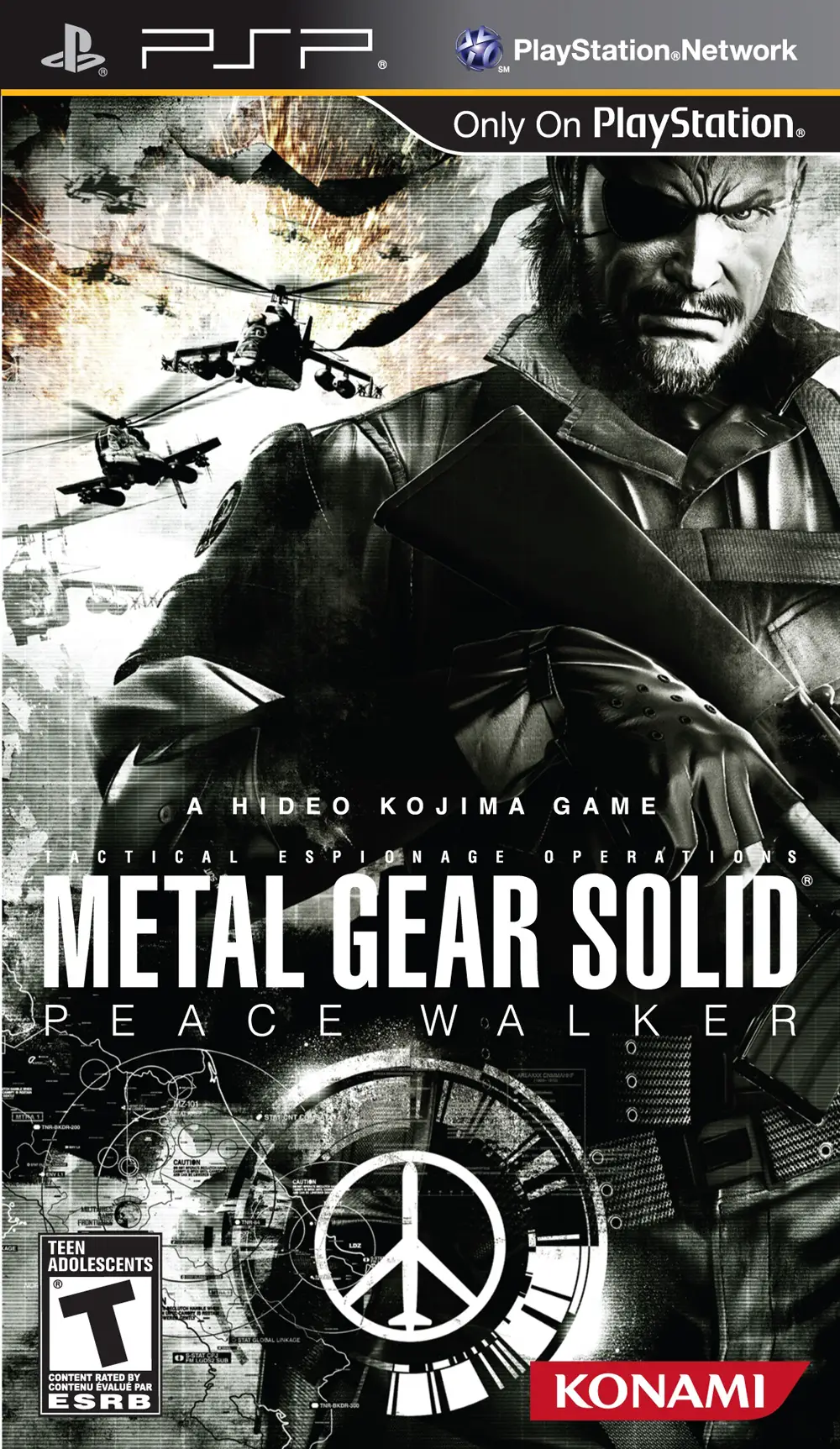 Capa de Metal Gear Solid: Peace Walker