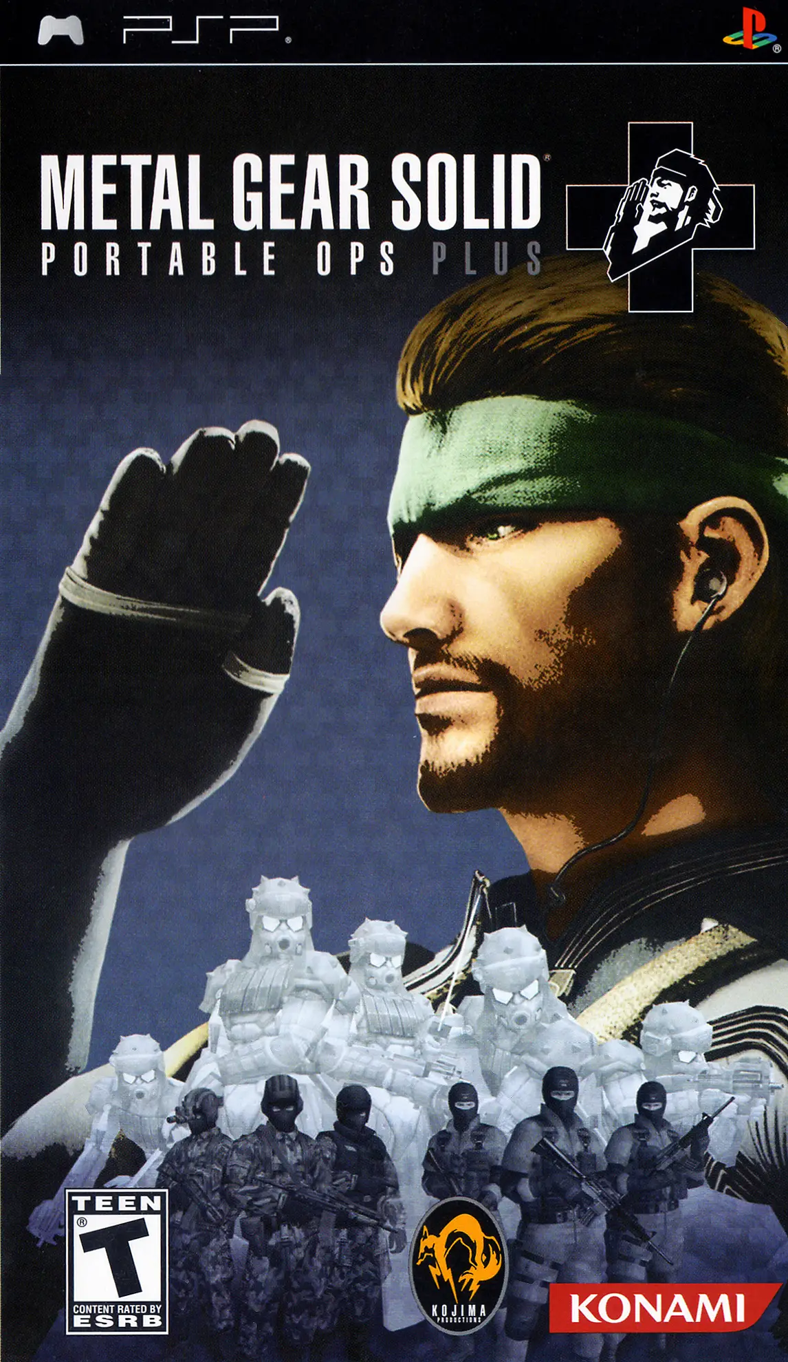 Capa de Metal Gear Solid: Portable Ops Plus