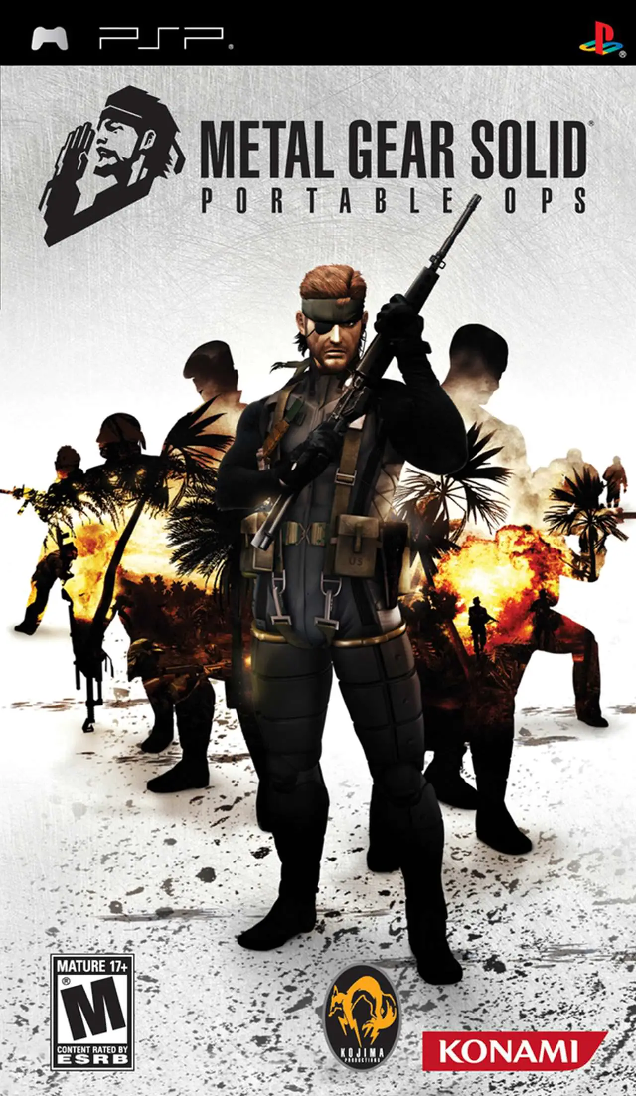 Capa de Metal Gear Solid: Portable Ops
