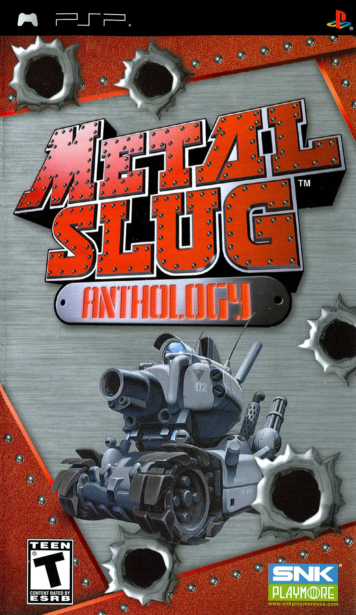 Capa de Metal Slug Anthology
