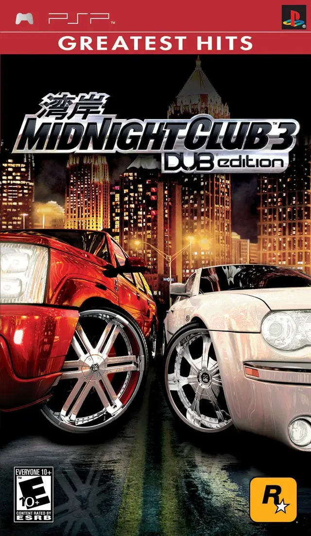 Capa de Midnight Club 3: DUB Edition [Greatest Hits]