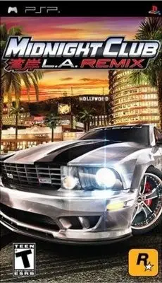 Capa de Midnight Club: L.A. Remix