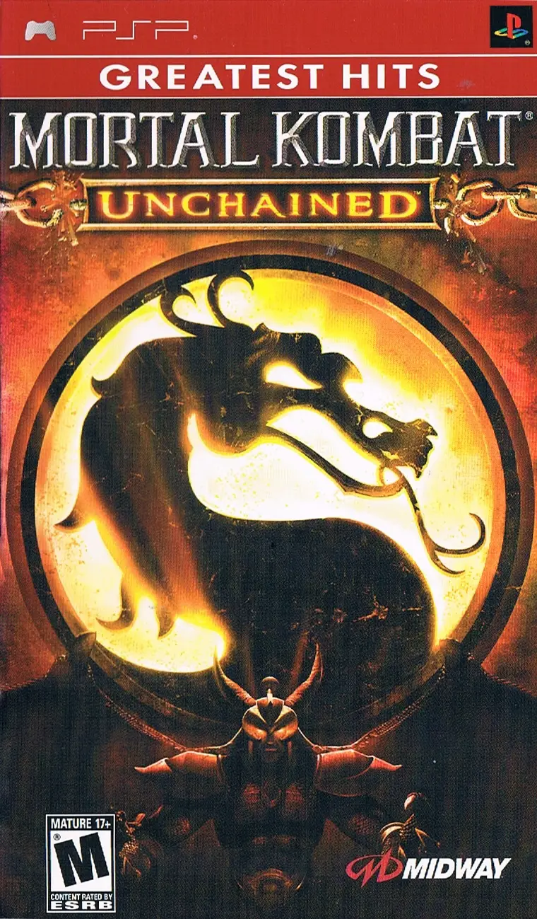 Capa de Mortal Kombat Unchained [Greatest Hits]