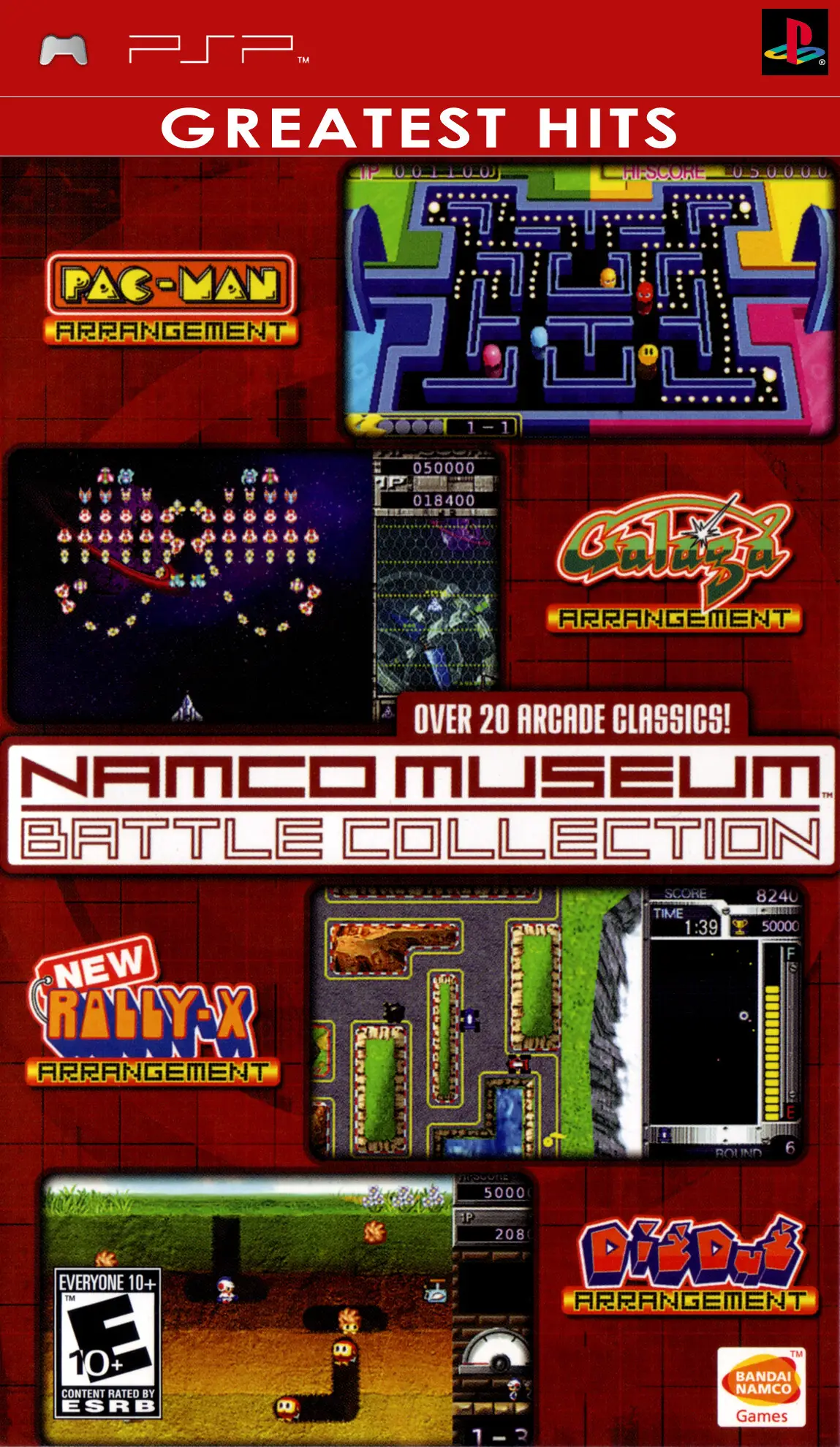 Capa de Namco Museum Battle Collection [Greatest Hits]