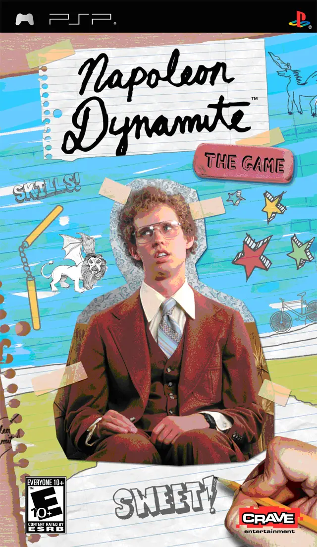 Capa de Napoleon Dynamite: The Game