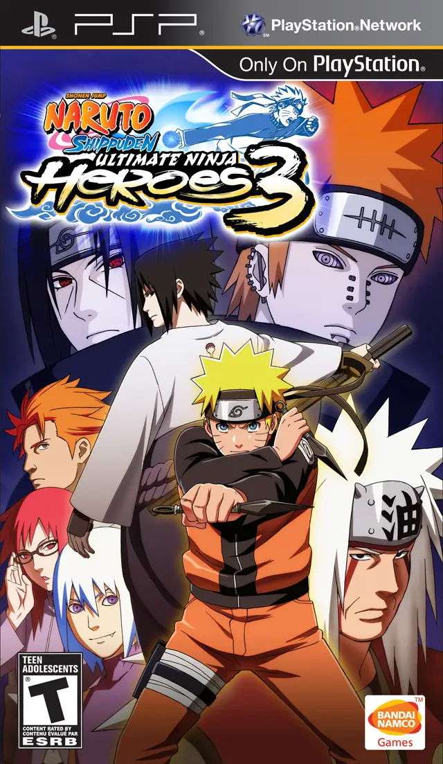 Capa de Naruto Shippuden: Ultimate Ninja Heroes 3