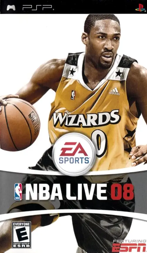 Capa de NBA Live 08