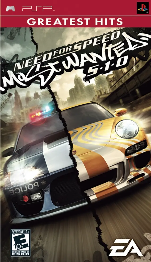 Capa de Need For Speed: Most Wanted 5-1-0 [Greatest Hits]