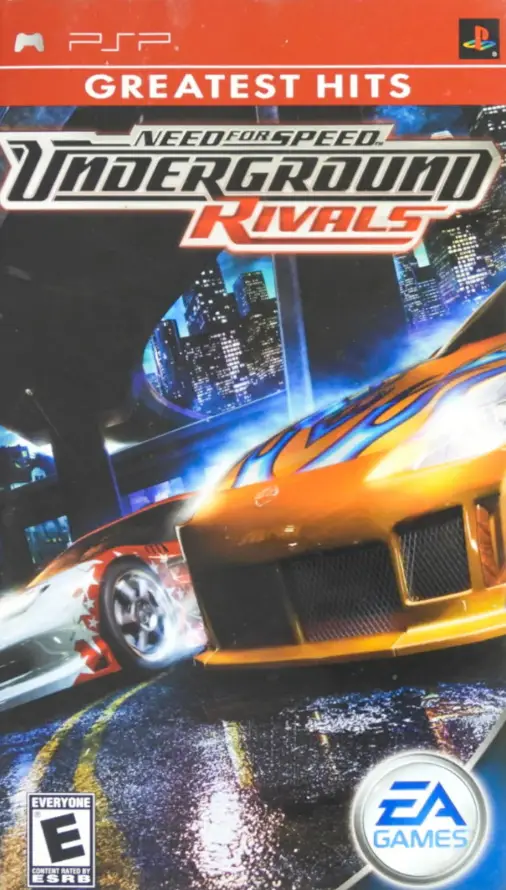 Capa de Need For Speed Underground Rivals [Greatest Hits]
