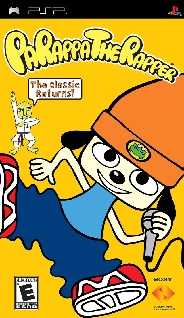 Capa de PaRappa the Rapper