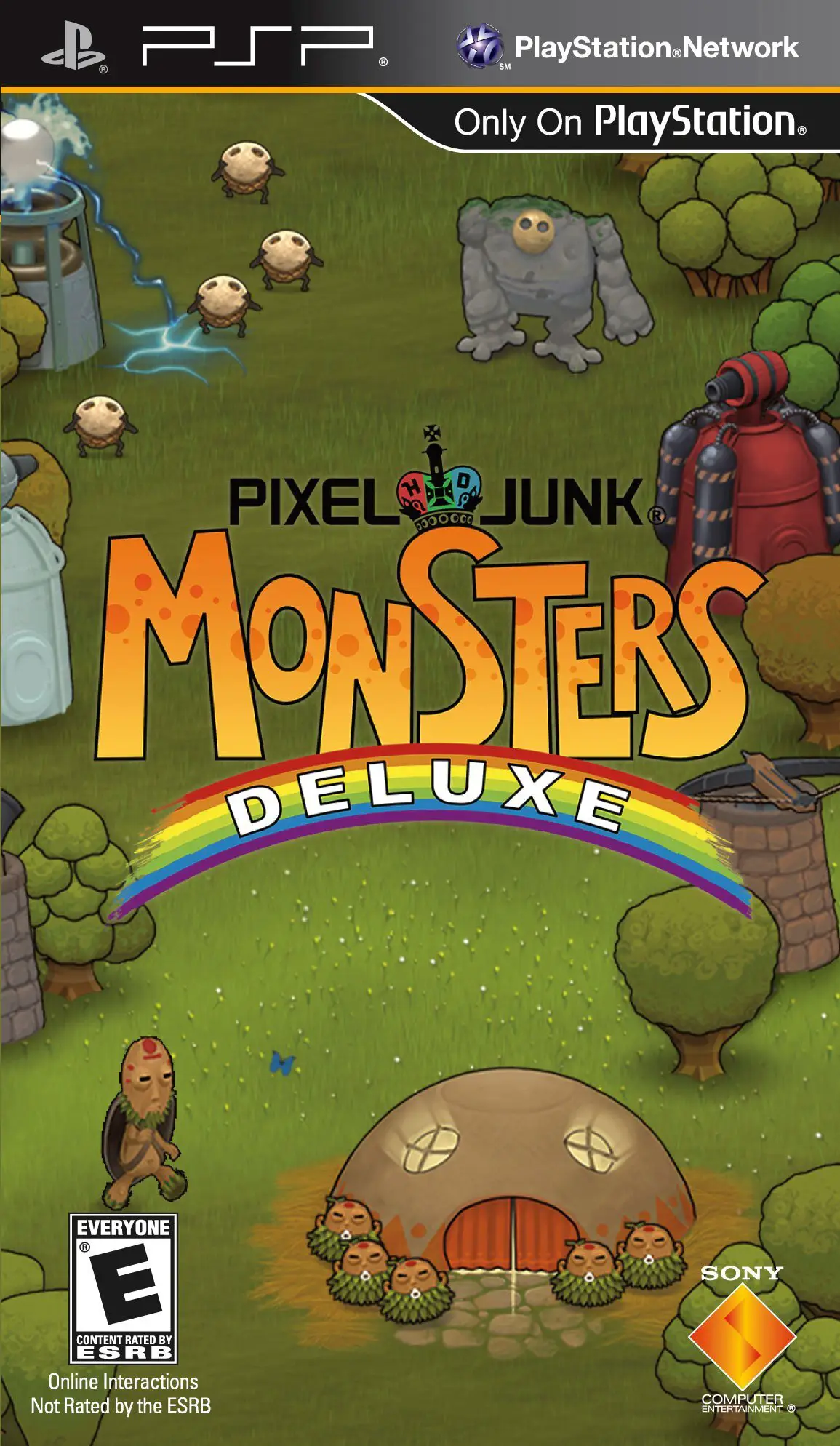 Capa de PixelJunk Monsters Deluxe