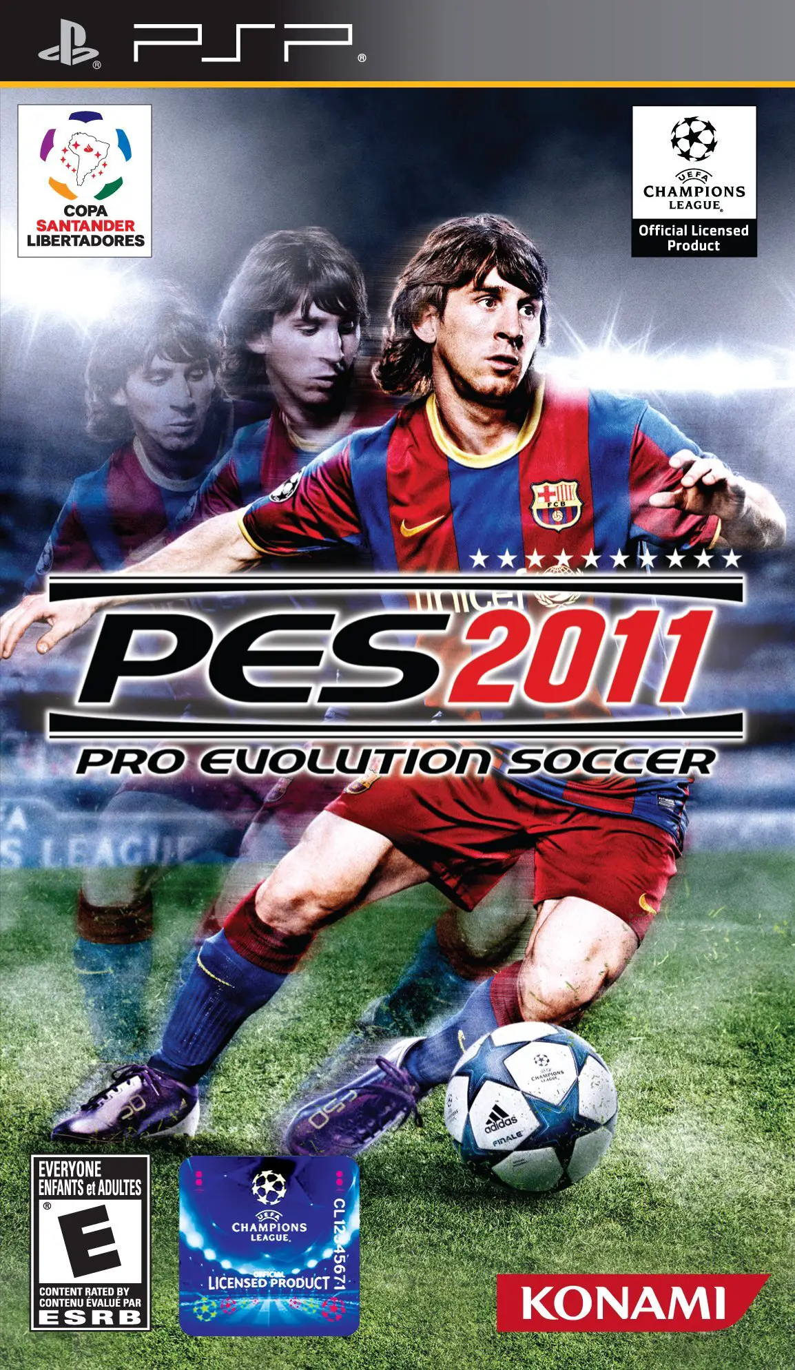 Capa de Pro Evolution Soccer 2011