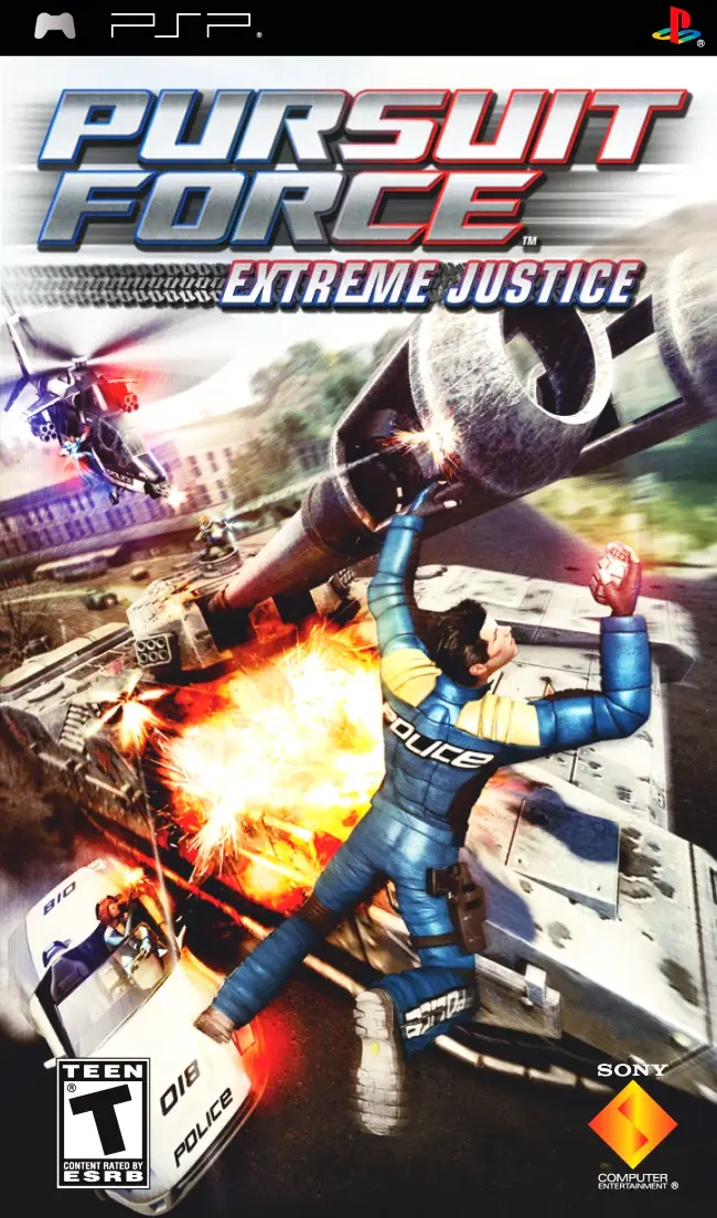 Capa de Pursuit Force: Extreme Justice