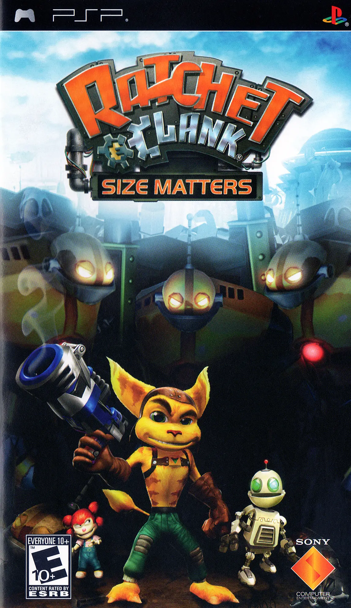 Capa de Ratchet & Clank: Size Matters