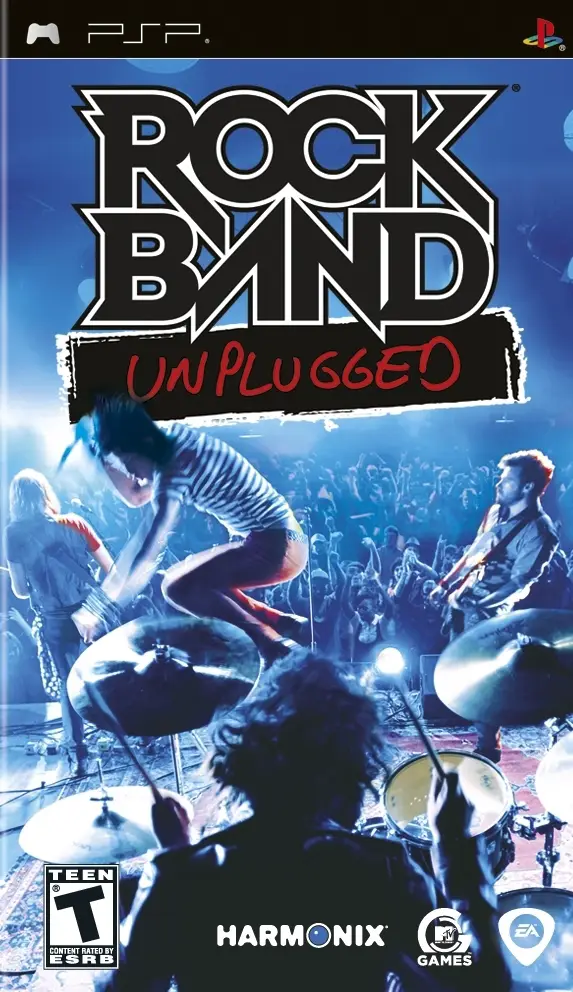 Capa de Rock Band Unplugged