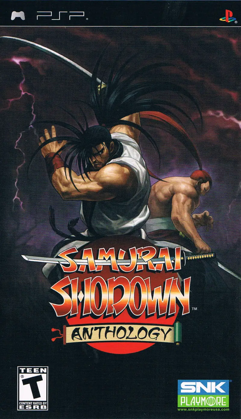Capa de Samurai Shodown Anthology