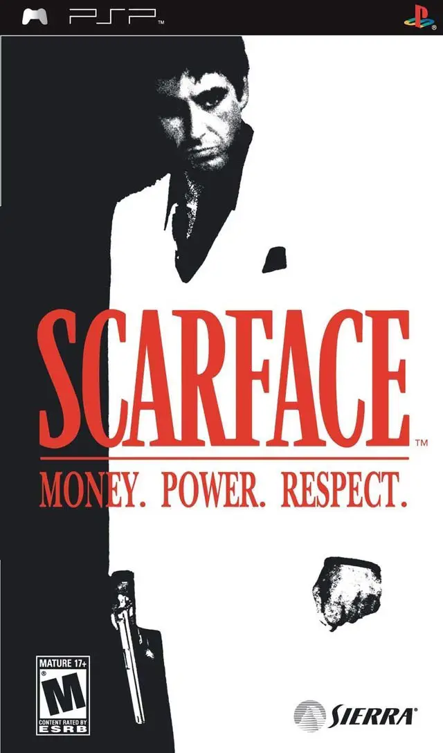 Capa de Scarface: Money. Power. Respect.