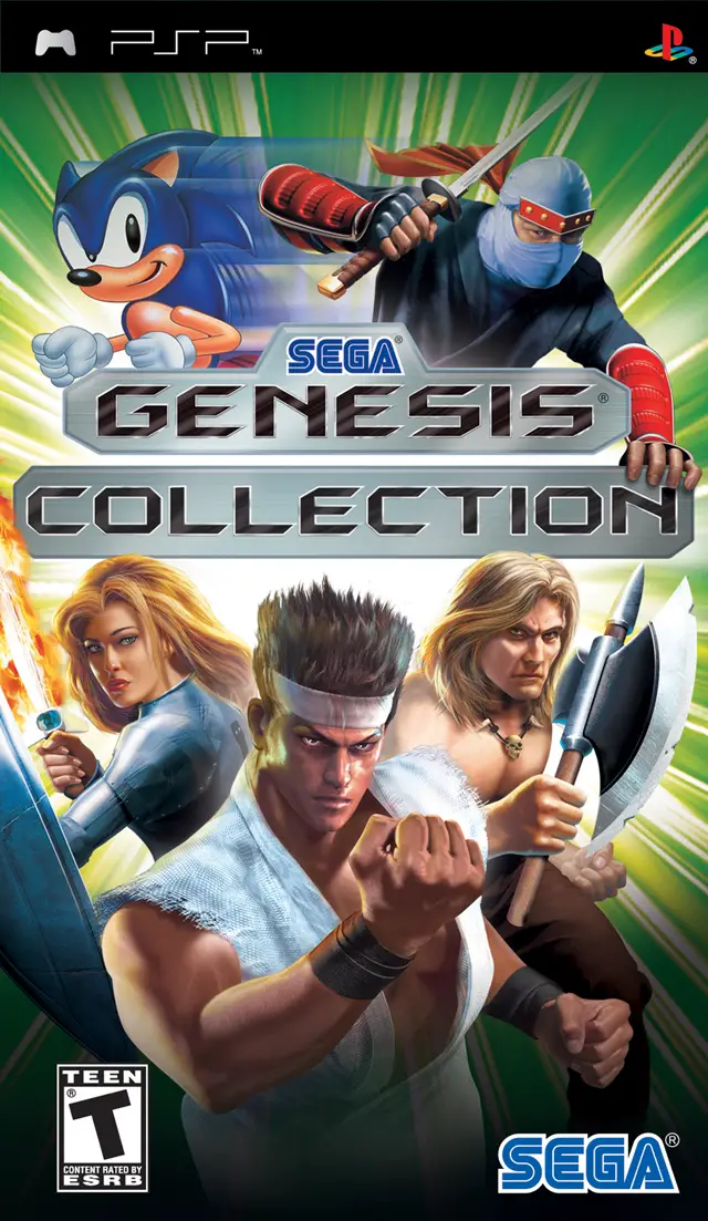 Capa de Sega Genesis Collection